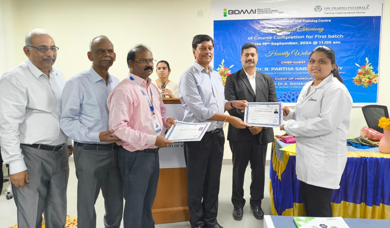 Hyderabad: Graduation ceremony of first batch students of BDMA Technology and Training Centre held