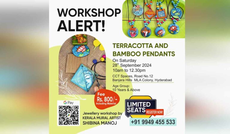 CCT Hyderabad to host creative workshops promoting eco-friendly artisanship