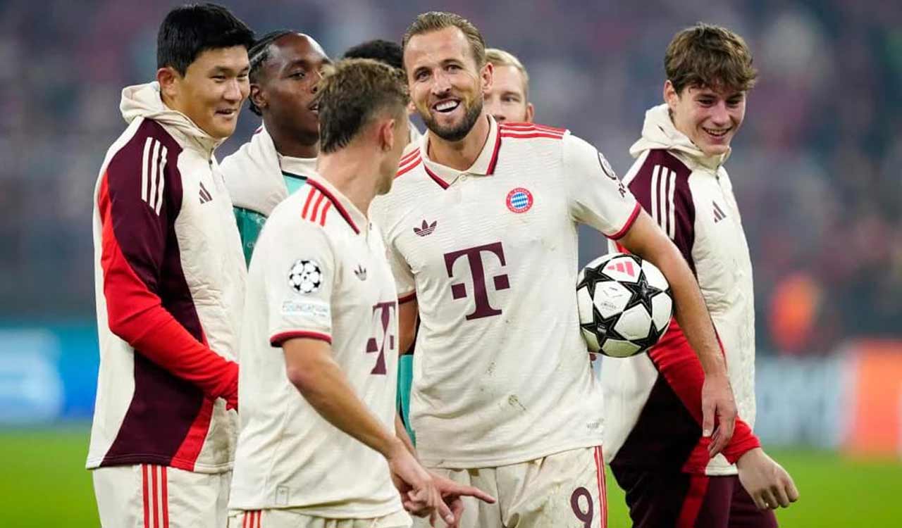 Champions League: Harry Kane scores four in Bayern Munich’s 9-2 victory over Dinamo Zagreb