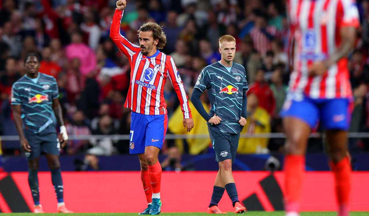 Champions League: Griezmann shines in Atletico comeback, Barca falls in Monaco