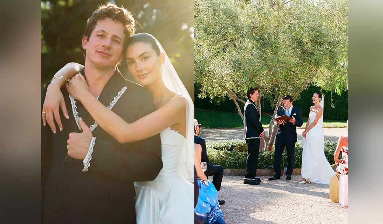 Charlie Puth, known for Hits Like ‘see you again,’ gets married