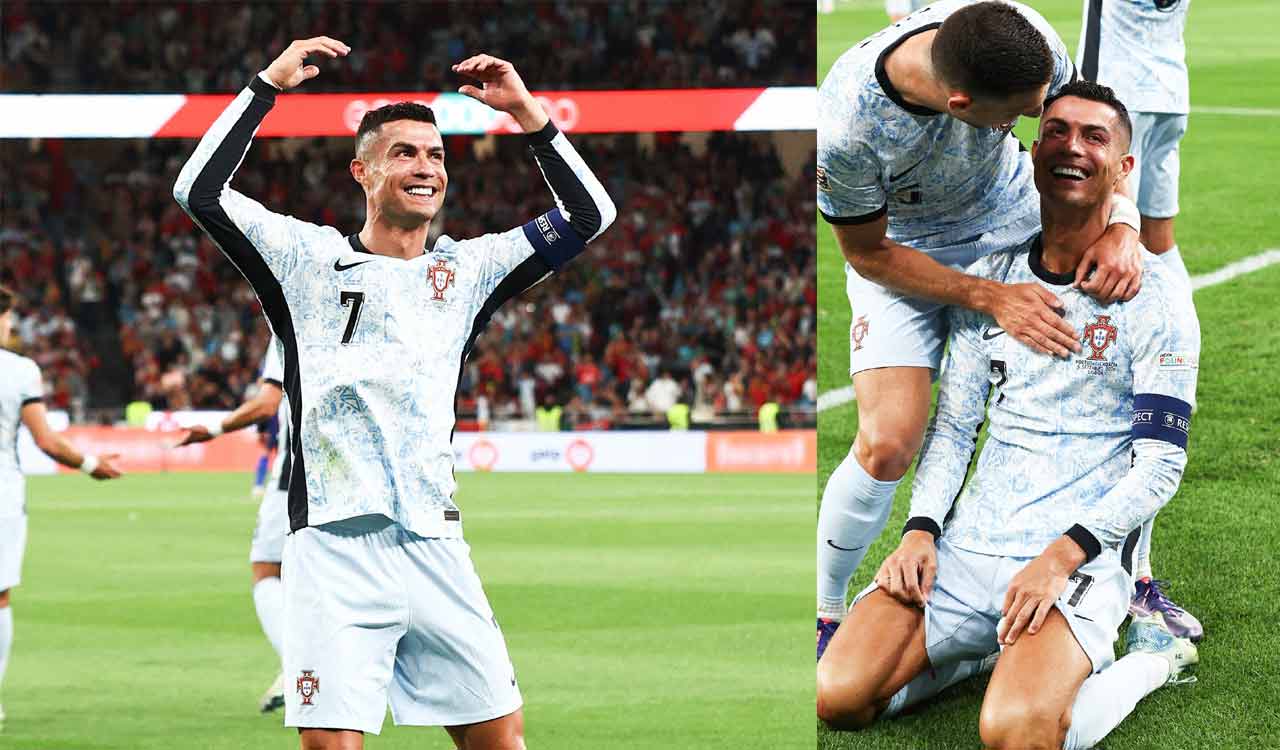 Cristiano Ronaldo scores 900th career goal in Portugal’s win over ...