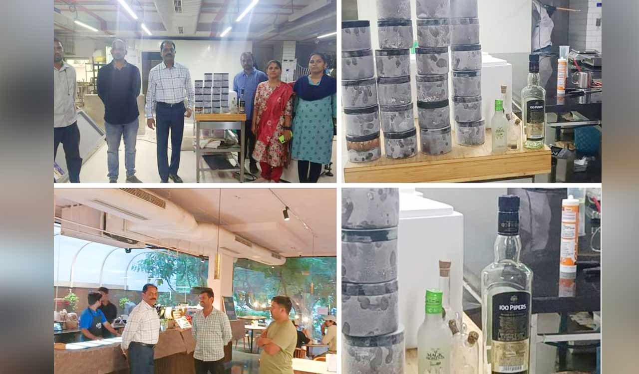 Excise officials raid Jubilee Hills parlours, seize whiskey-laced ice-creams