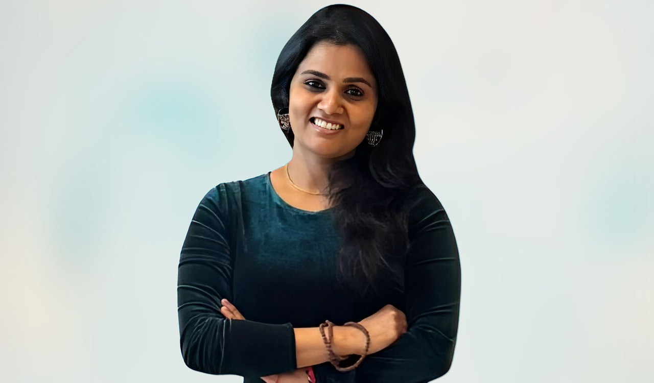 Founder of SheJobs Swathi Nelabhatla recieves EY Entrepreneurial Winning Woman 2024 honour