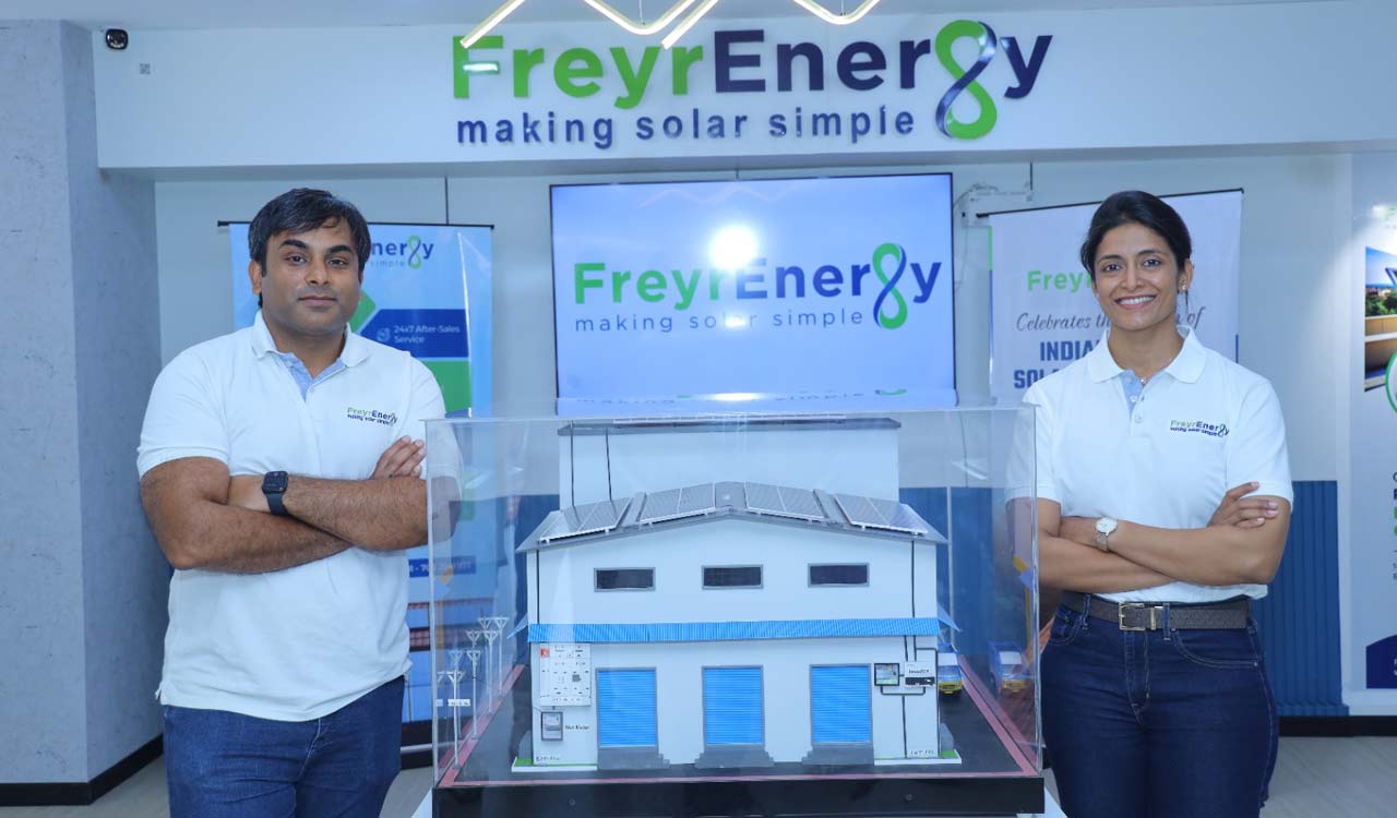 Freyr Energy’s solar experience centre opened in Karimnagar