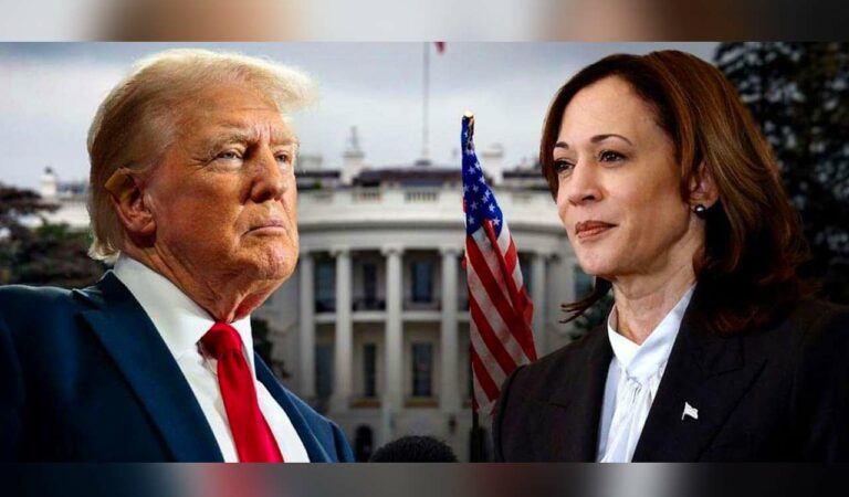 Harris, Trump