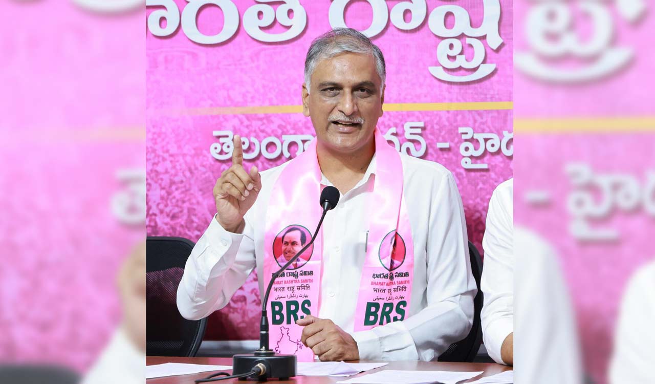 Harish Rao counters CM Revanth on partial crop loan waiver