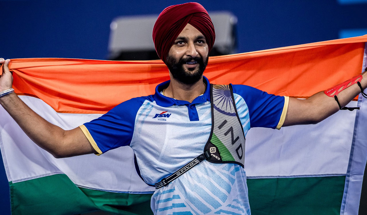 Harvinder Singh strikes gold at Paralympics, first Indian archer to do so