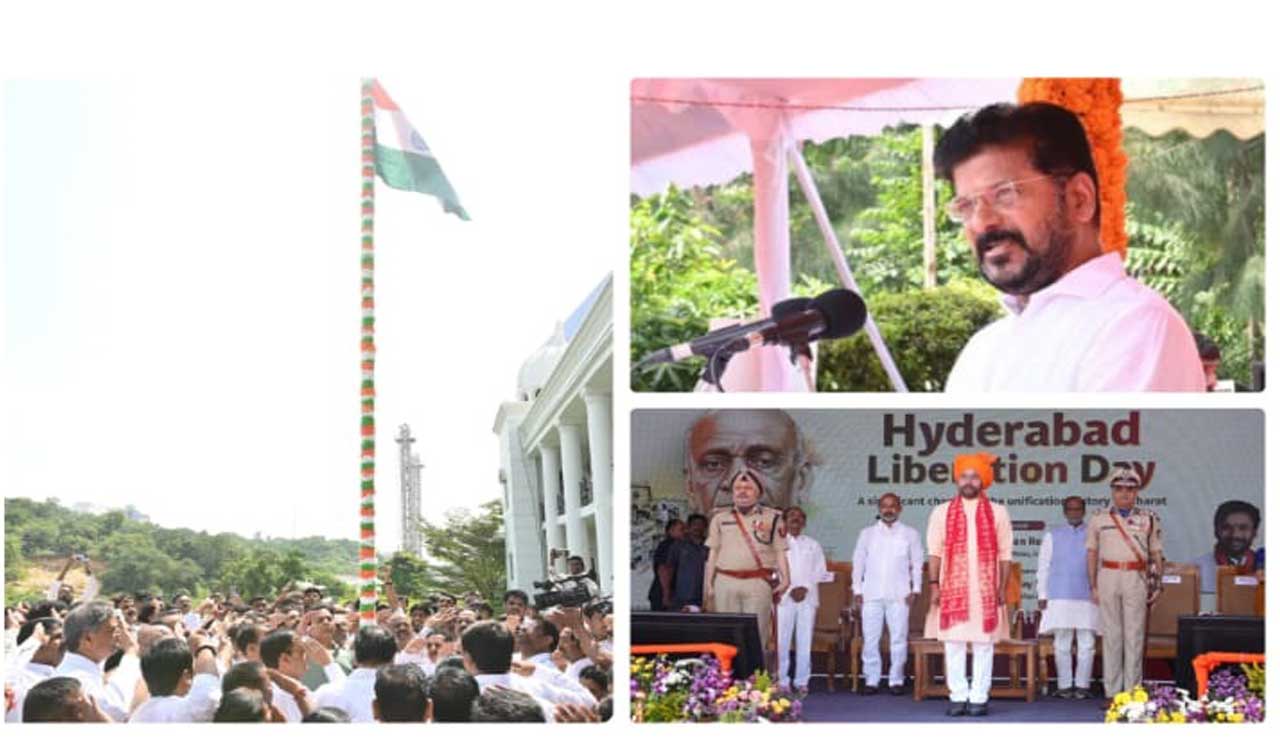 BRS, Congress, BJP celebrate own versions of Sept 17