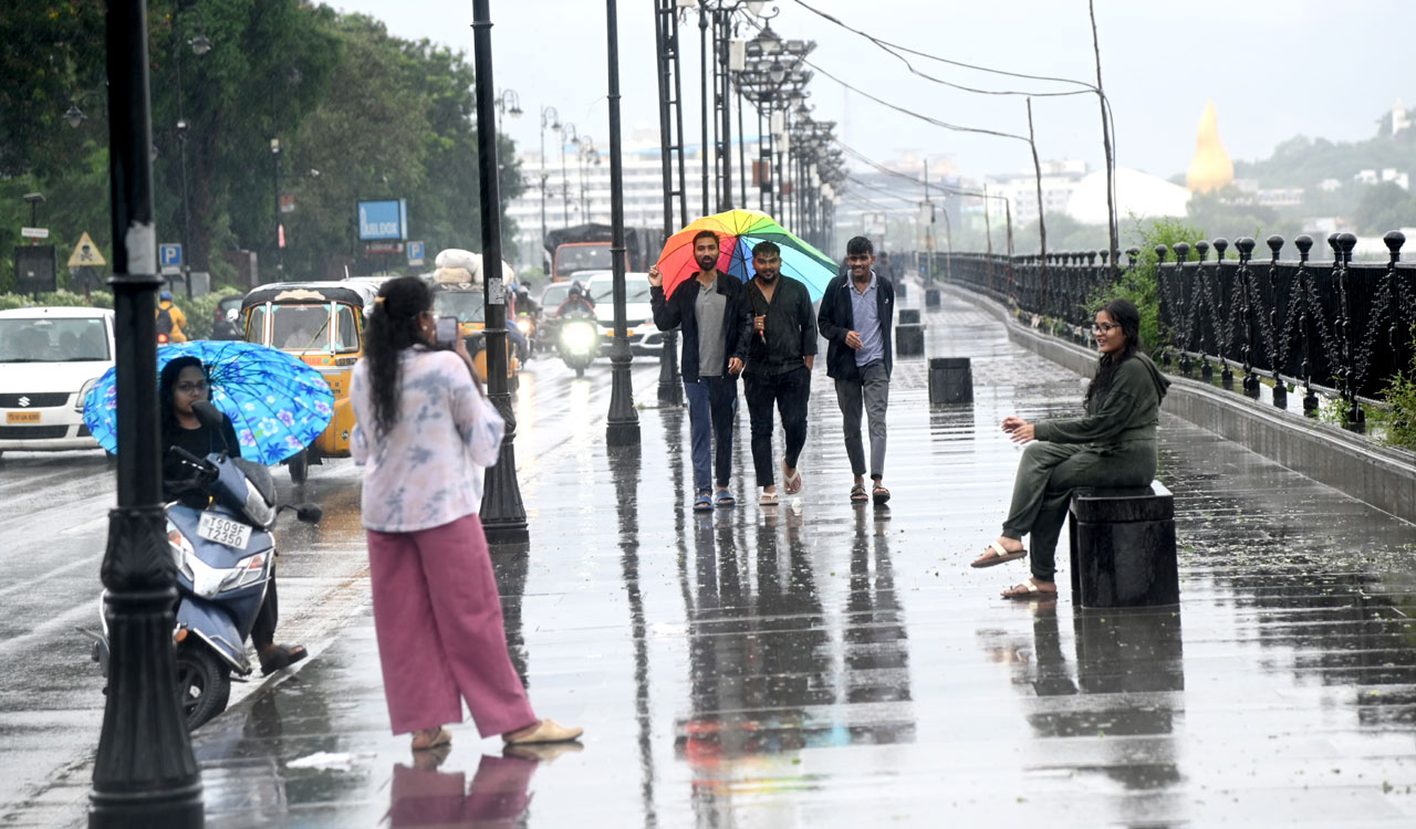 Monsoon showers cool down Hyderabad; day temperatures plunge to seasonal lows