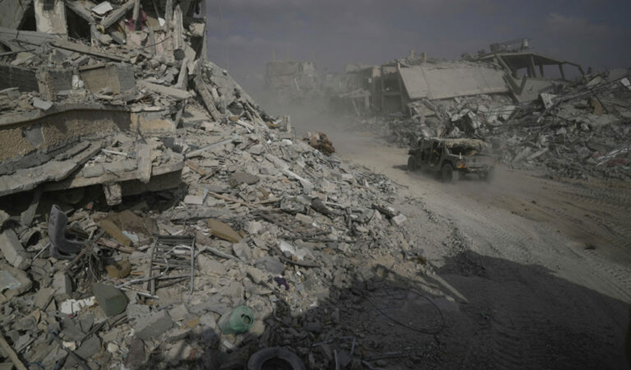 Eight killed as Israel bombs Gaza school housing displaced people