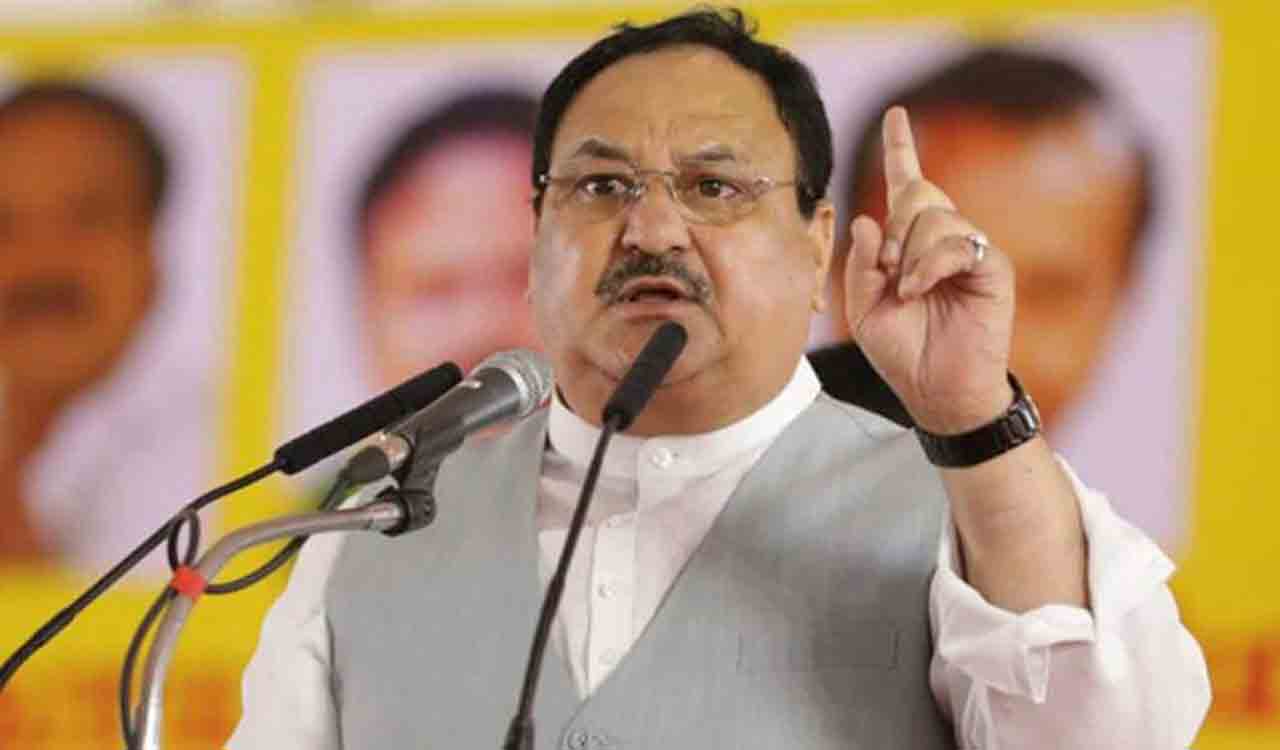 BJP membership drive: JP Nadda asks BJP Telangana unit to enroll over 50 lakh members