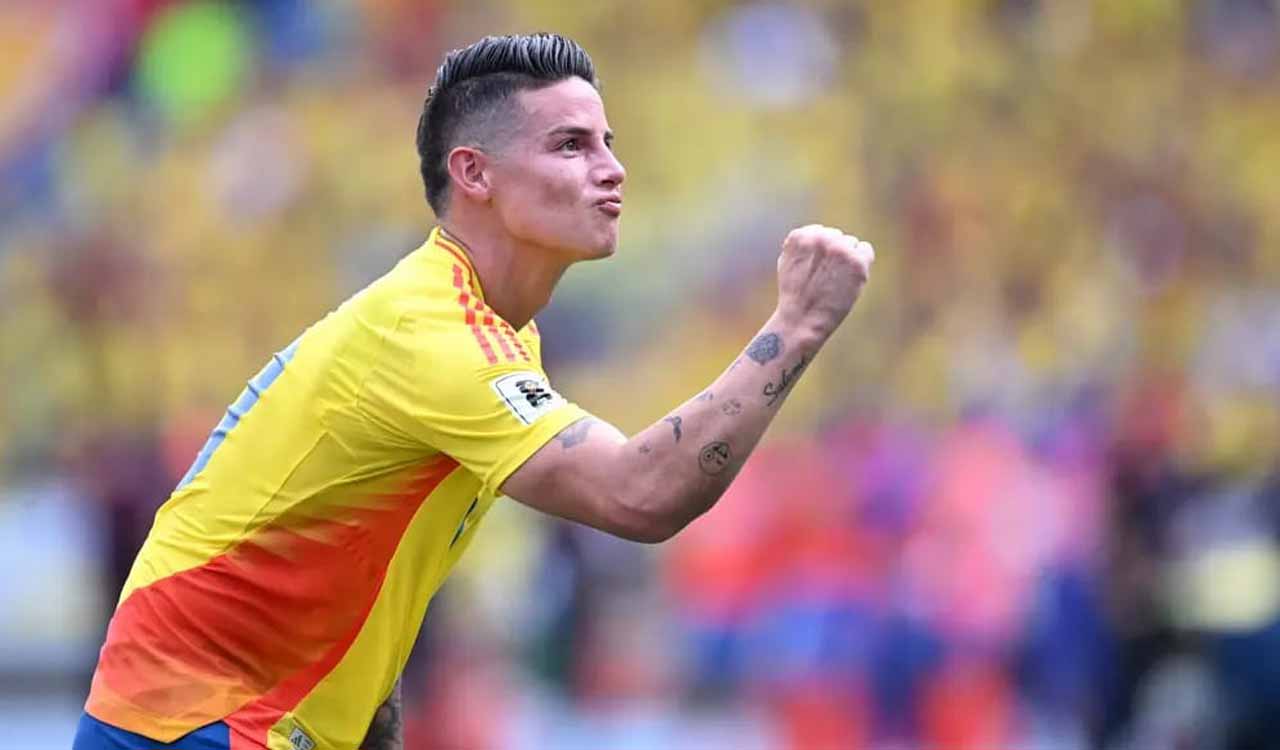 James Rodriguez shines as Colombia beats Argentina 2-1 in WC qualifier