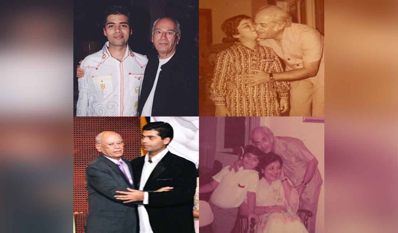Karan Johar remembers late father Yash Johar on 95th birth anniversary with throwback photos