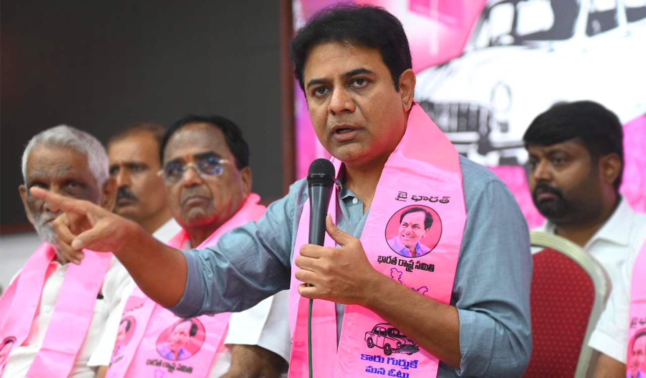 Major land scam behind move to scrap Hyderabad Pharma City, says KTR