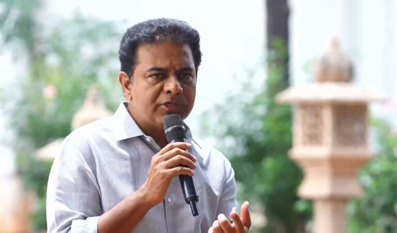 Bandi Sanjay seems to have forgotten that he is Union Minister, says KTR