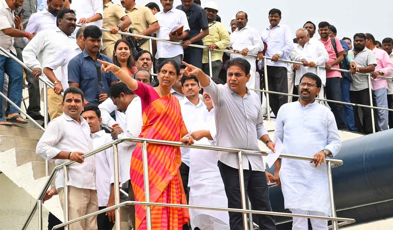 KTR questions Congress govt on Musi project and pharma city initiative