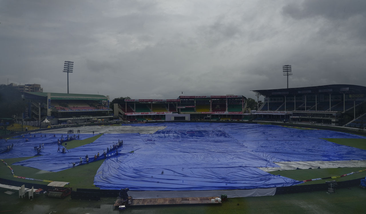 India vs Bangladesh: Heavy rain delays start of second day’s play
