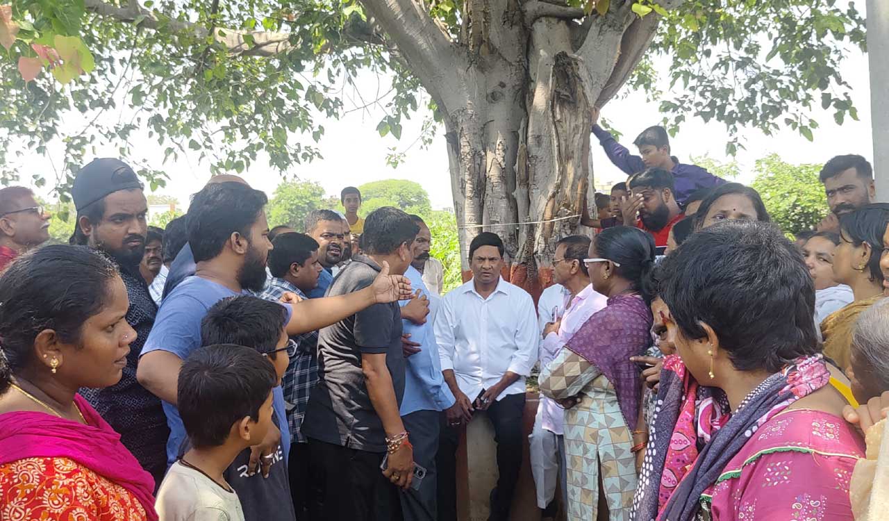 BRS MLA Marri Raja Shekhar Reddy assures support to HYDRAA victims