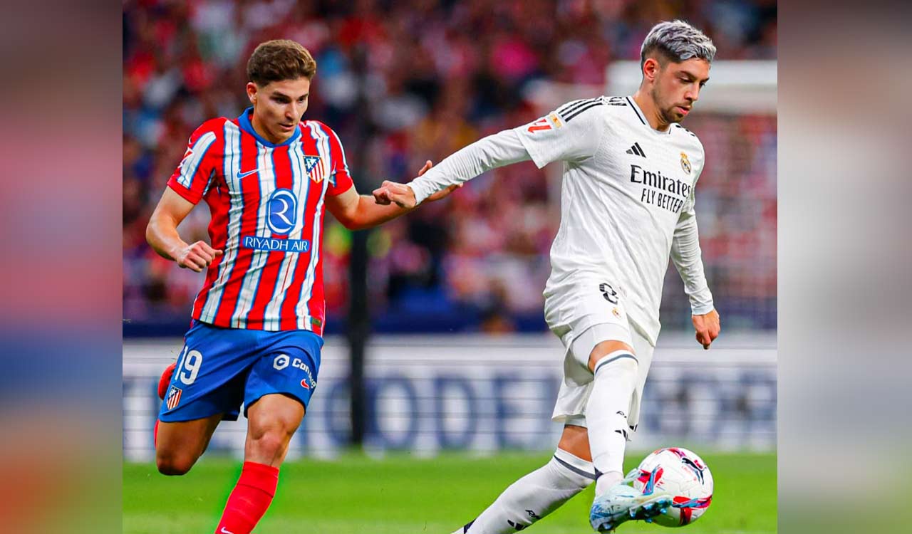 Atletico Madrid, Real Madrid draw 1-1 in Derby Marred by off-field incidents