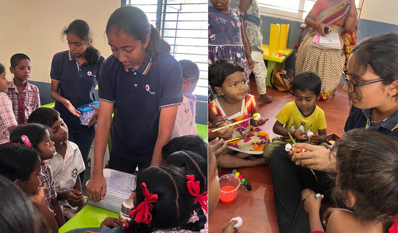Hyderabad: Students of Manthan School lead environmental initiative with ‘Project Go Kurin’