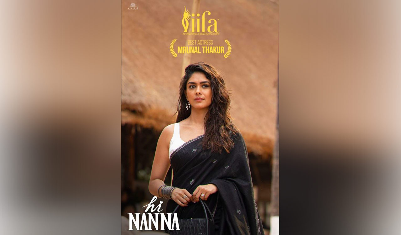 Mrunal Thakur thrilled to win best performance in leading role at IIFA Utsavam