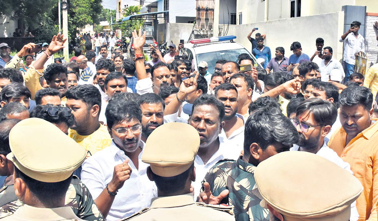 Musi project survey triggers widespread protests in Hyderabad