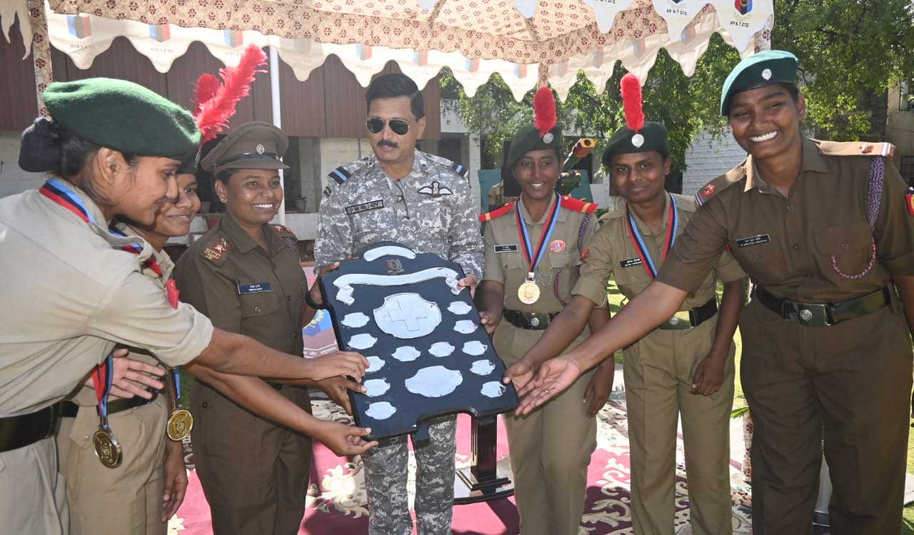 NCC Directorate Andhra Pradesh & Telangana win All India Thal Sena Girls Competition 2024