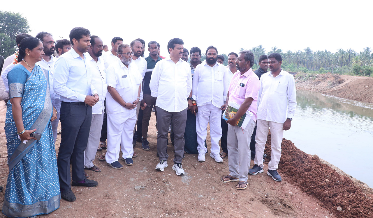 Khammam: Water released into NSP canal after 22 days of delay