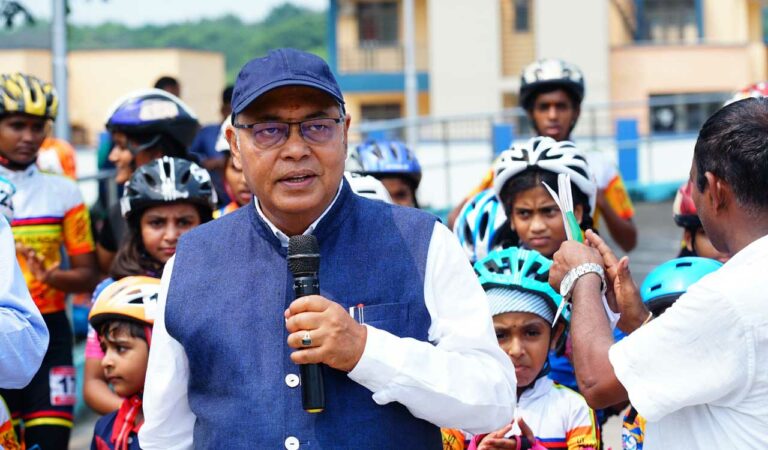 Roller skating competition held in NTPC-Ramagundam