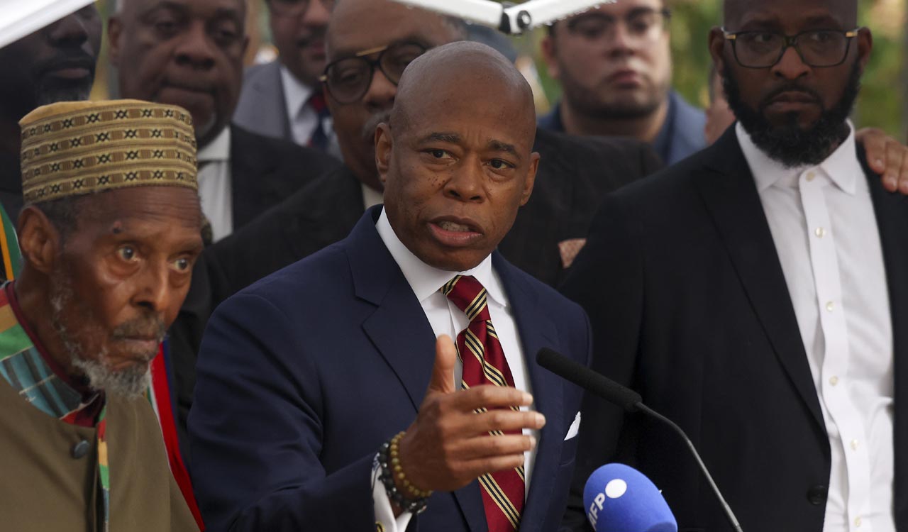 New York City Mayor Eric Adams charged with bribery over trip to India