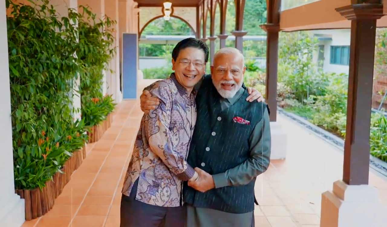 PM Modi returns to Delhi after three-day visit to Singapore, Brunei