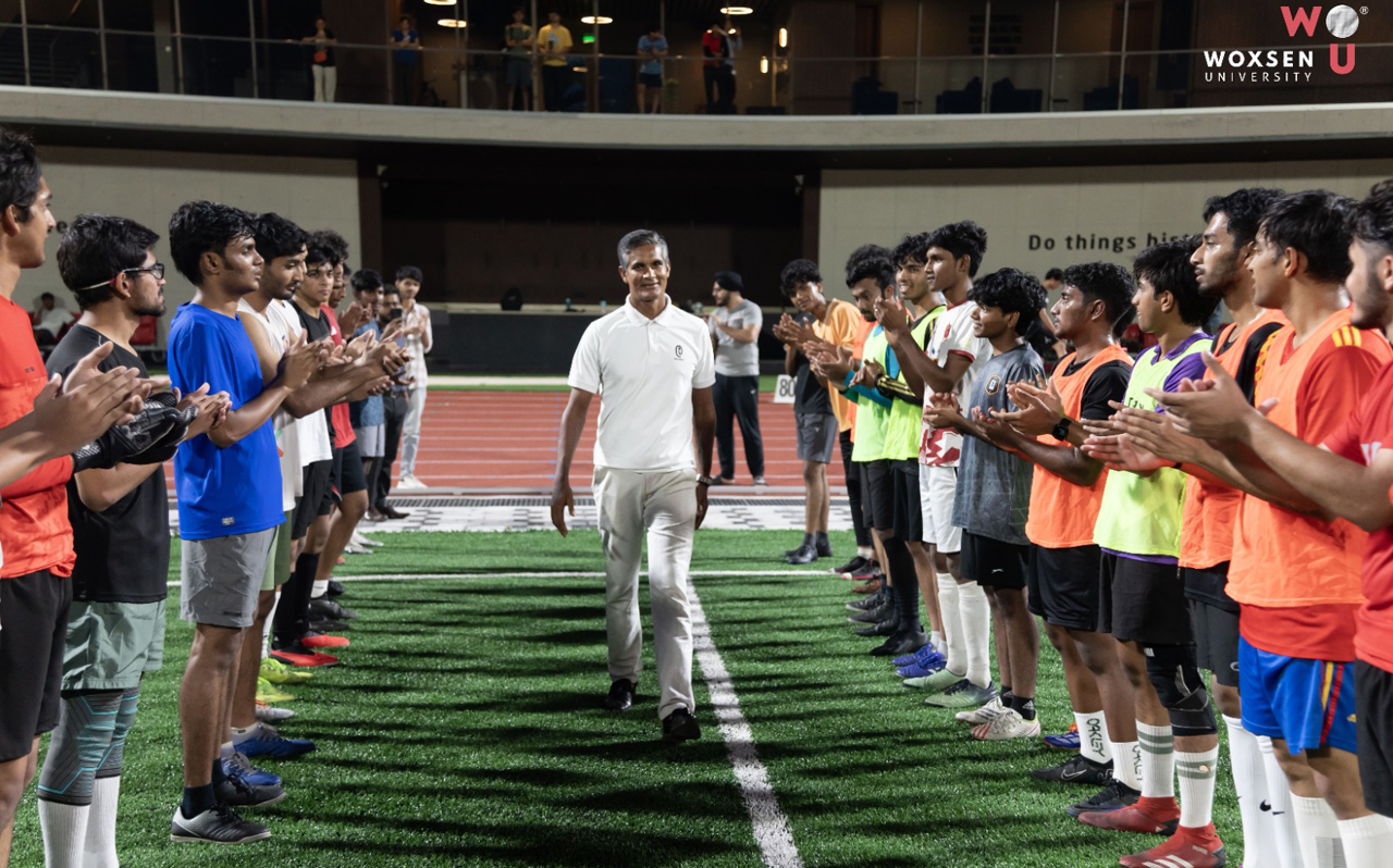 Footballer Subrata Paul joins Woxsen University as Executive Fellow