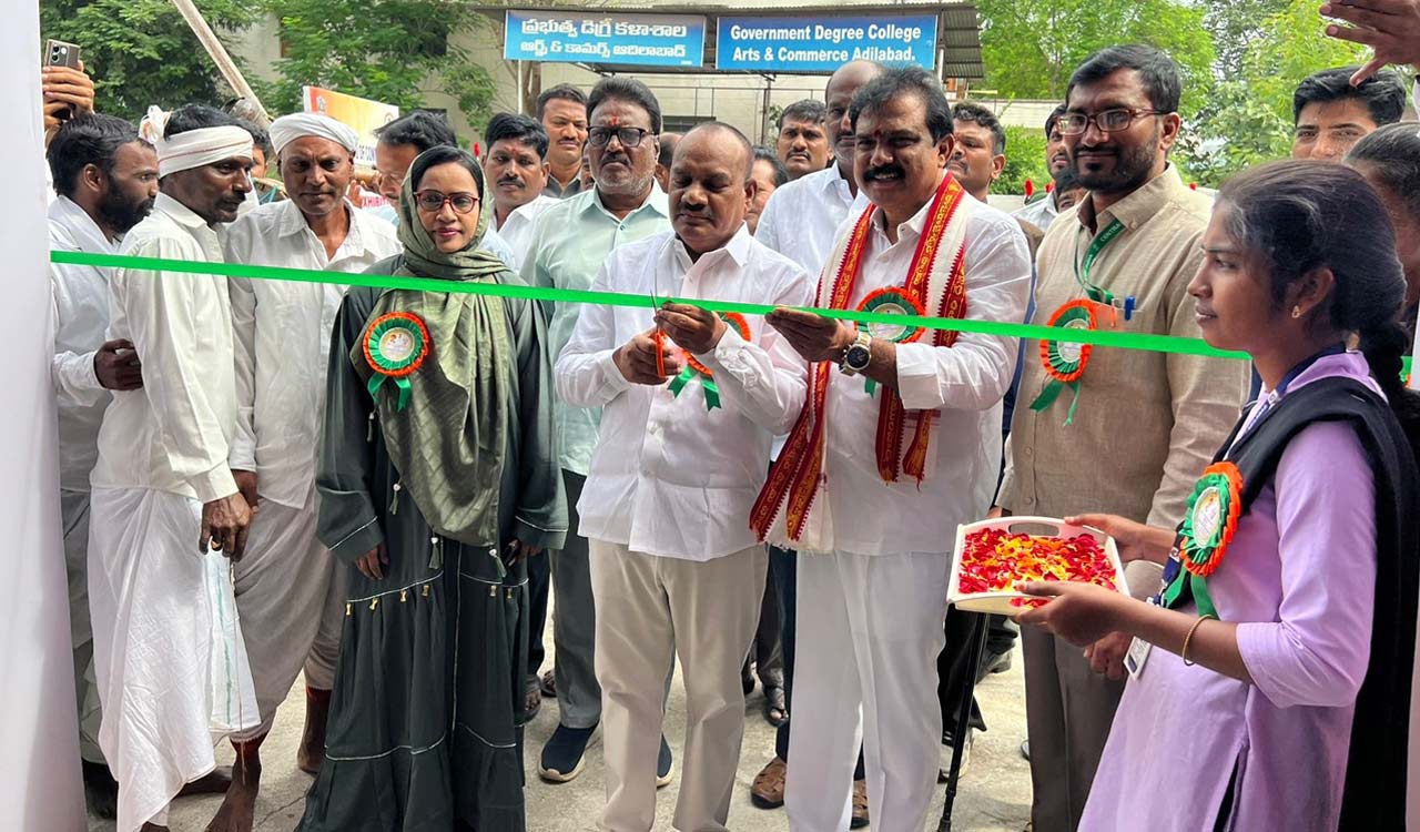 Three-day photo exhibition inaugurated in Adilabad