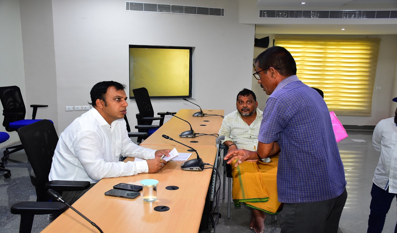 Sircilla Collector warns of action against officials avoiding Prajavani