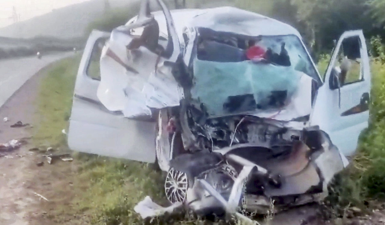 Six pilgrims killed, 3 injured as truck rams car in Rajasthan’s Bundi