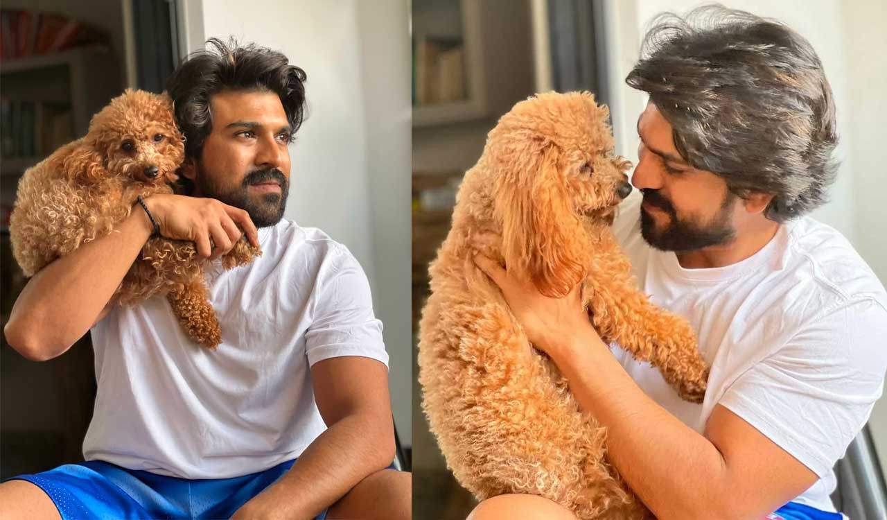Ram Charan to be immortalized in wax figure with his dog Rhyme