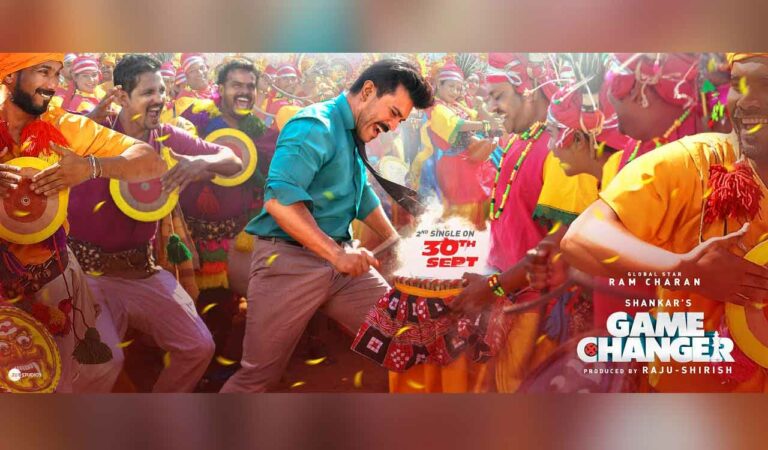 Ram Charan’s grand entry in ‘Game Changer’ features 1,000 folk dancers