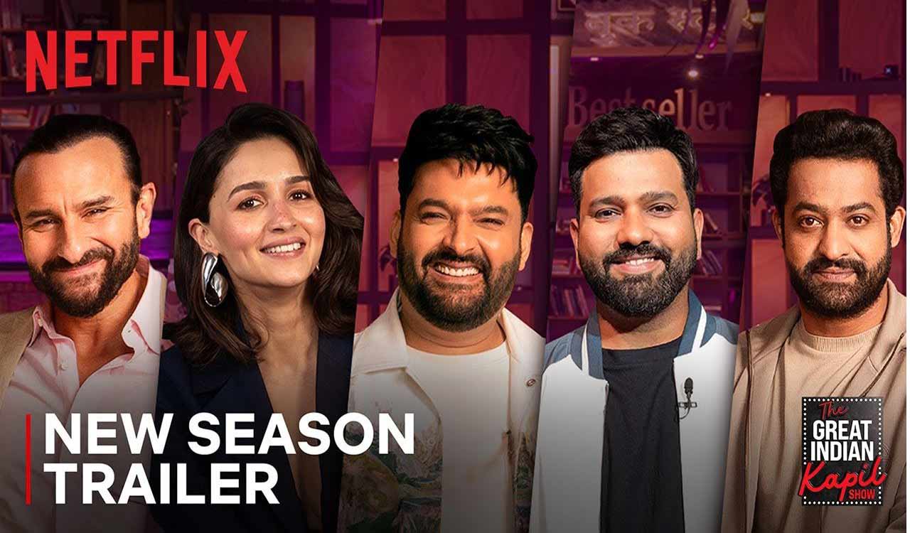 Rohit Sharma, NTR Jr, Alia Bhatt to star in ‘The Great Indian Kapil Show’ season 2