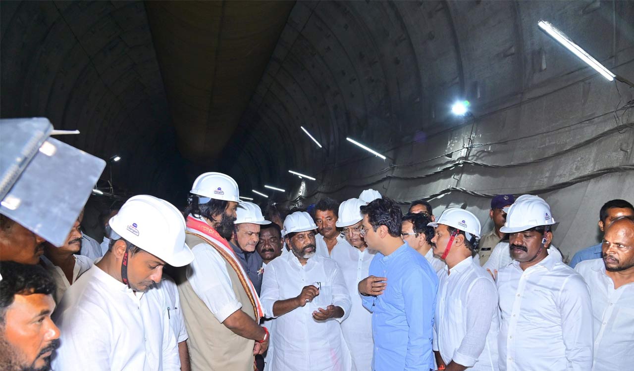 Cabinet approves SLBC tunneling works revised estimates of Rs.4,637 crore