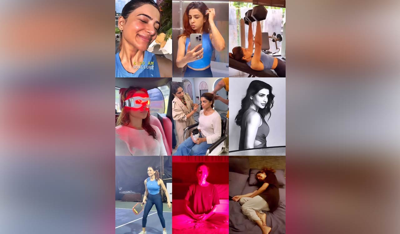 Samantha Ruth Prabhu shares glimpse of her “golden life” with fans