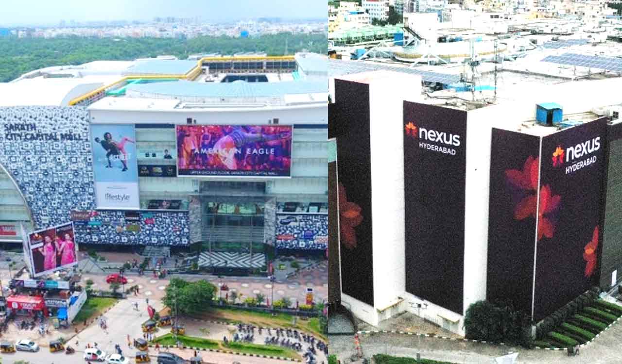 Sarath City, Nexus Mall Hyderabad rank among India’s most visited malls