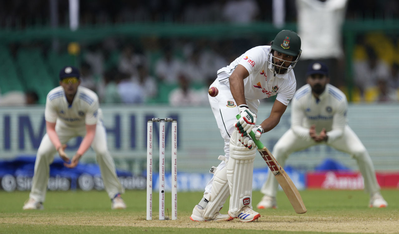 Bangladesh’s skipper Shanto leads fight back as India’s Deep strikes early
