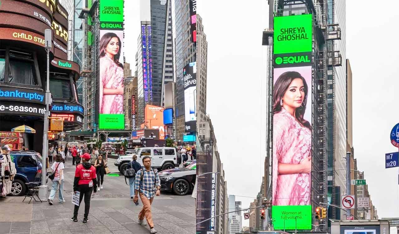 Shreya Ghoshal is first Indian artiste named as Equal Global  Ambassador for Spotify