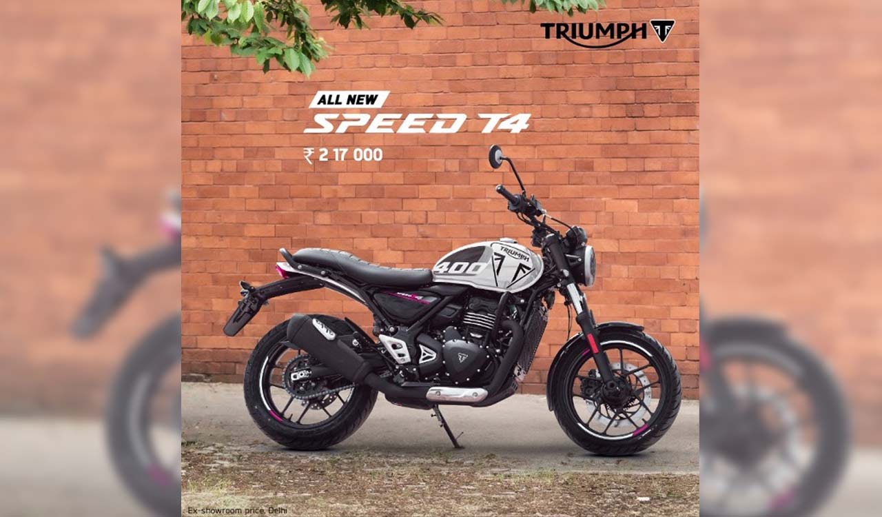 Triumph Motorcycles adds new member to modern classic line-up, launches ‘Speed T4’