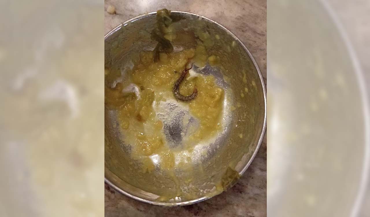Worm in food: GHMC issues show cause notice to Taj Mahal Hotel