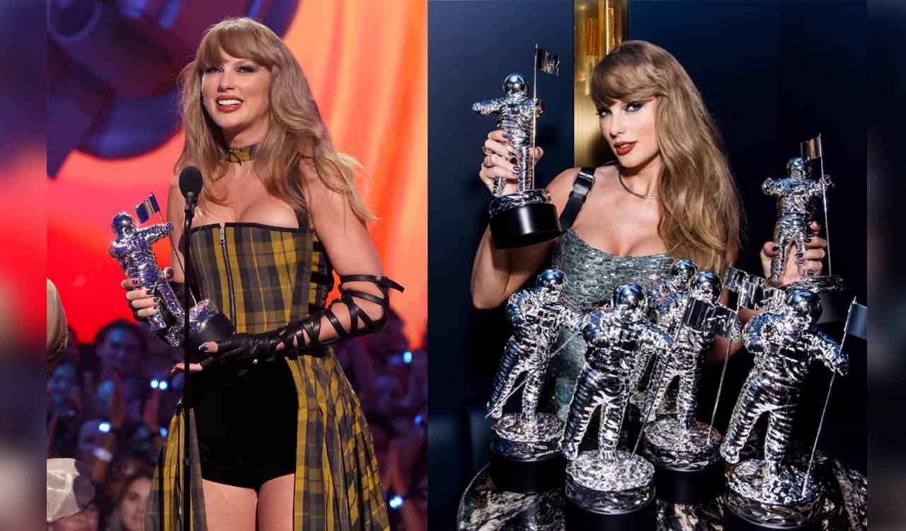 Taylor Swift breaks Beyoncé’s record for most MTV VMA wins