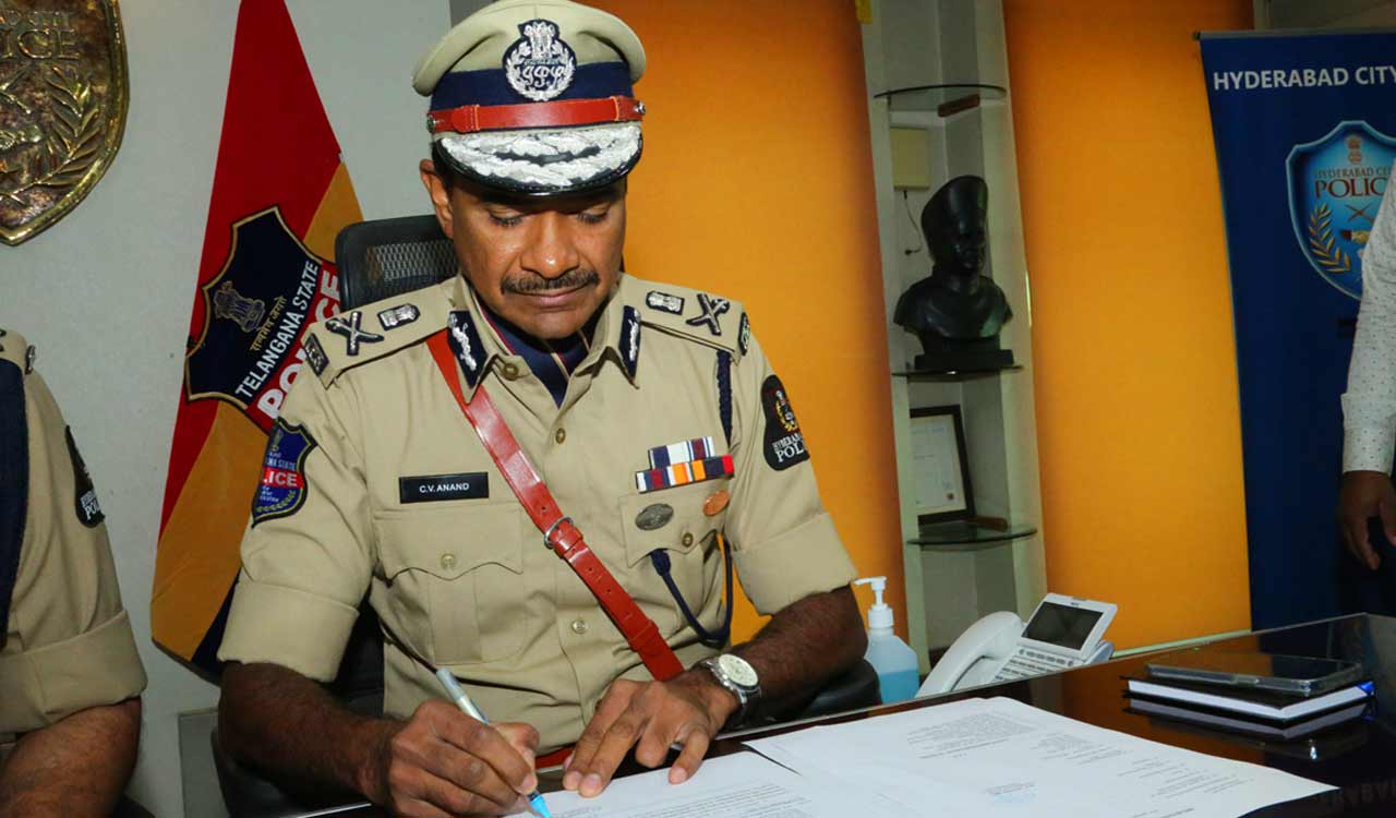 Telangana Government appoints CV Anand as Commissioner of Police Hyderabad City