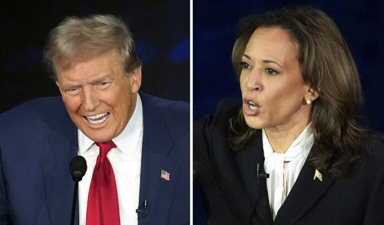 Trump, Harris