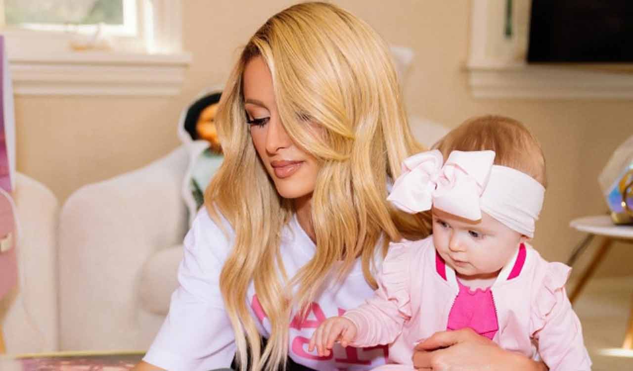 ‘Sliving mom’ Paris Hilton says her son Phoenix loves her songs
